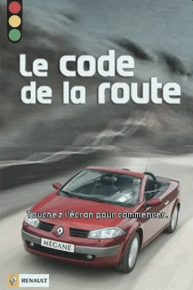 Code de la Route DS (France) screen shot title